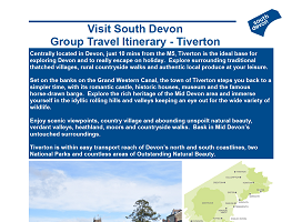 Visit South Devon - Group Itinerary - Tiverton