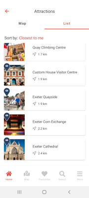 Visit Exeter Geoguide App