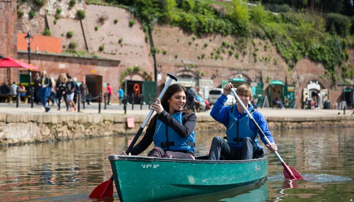 Learn to canoe or kayak along England’s oldest ship canal Outdoor in Exeter, Exeter Visit Exeter