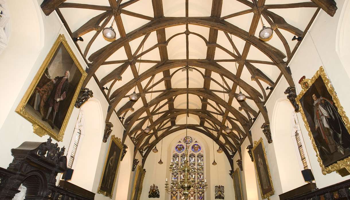Exeter Guildhall ceiling