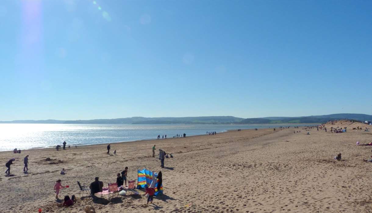 Sandy Bay Beach In Exmouth Exmouth Visit Exeter