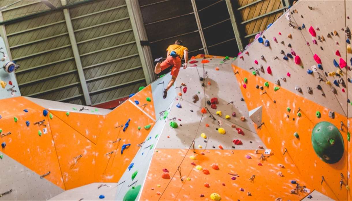 Scale the South West’s largest indoor climbing wall Indoor in Exeter