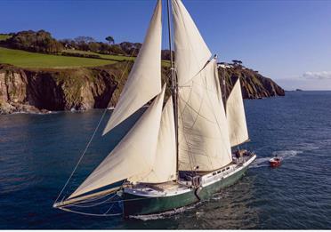 SNARK sailing off Stoke Fleming