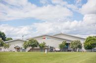 Exterior shot of Westpoint Arena