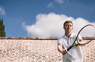 Person on tennis court (Copyright Matt Austin)