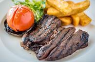Steak serving (Copyright David Griffin)
