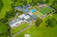 Aerial view of EGCC