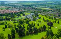 Aerial view of the Exeter golf and country club