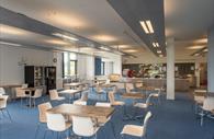 The breakout area in the Future Skills centre