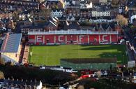 Exeter City FC angled view of the stadium
