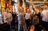 Party with friends at Flight Club Exeter