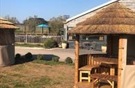Safari beach huts