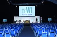 Westpoint Arena setup for a conference